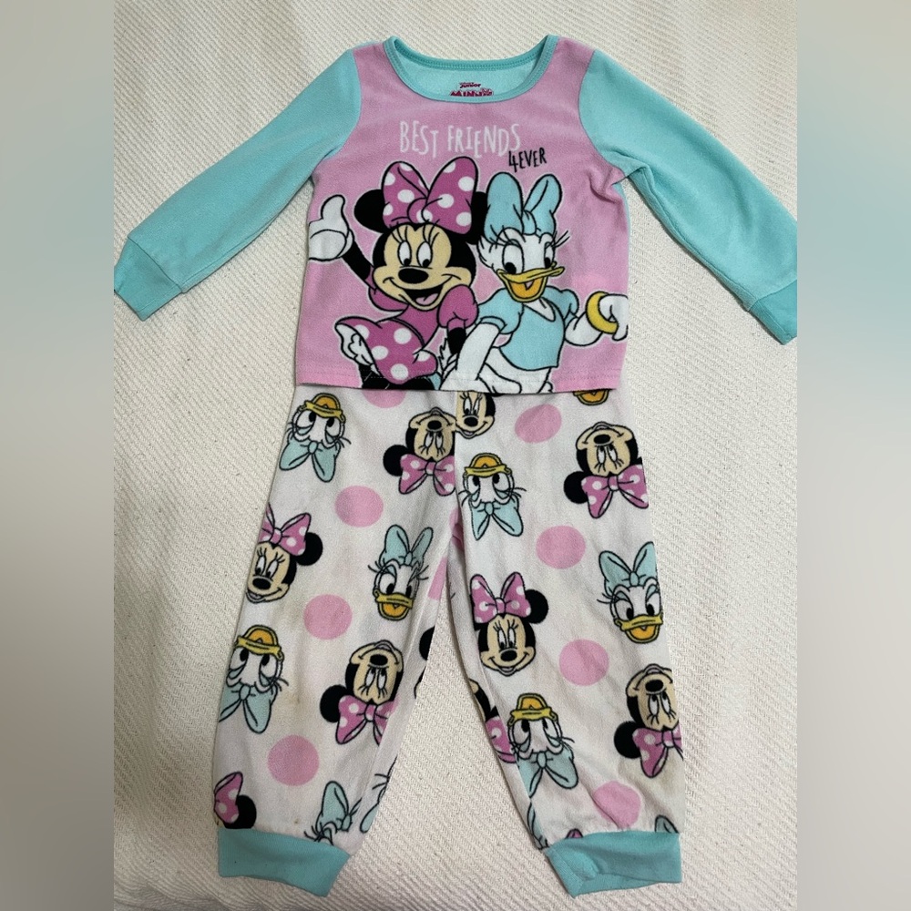 Disney Junior Minnie girls 2 piece PJ’s
